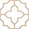 Ekena Millwork 33W x 33H x 38T Small Laird Decorative Fretwork Wood Ceiling Panels, Red Oak CELW33X33X0375LRDRO - alternate 4